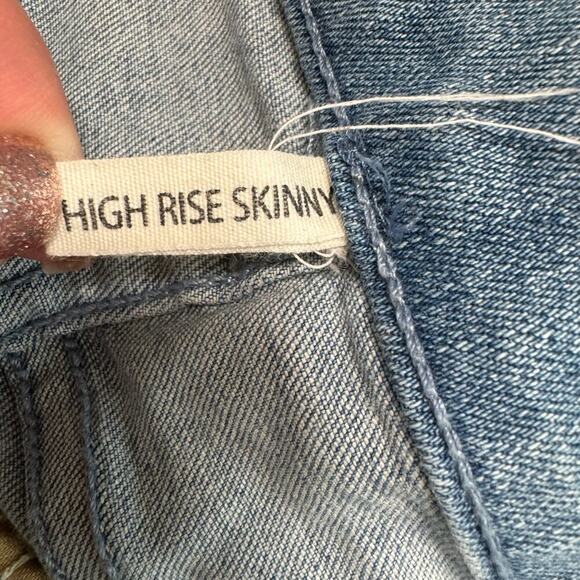 Rag & Bone Womens Jeans Double Blues High Rise Skinny Light & Med Wash Sz 28 - Picture 9 of 11